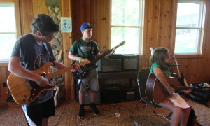 Camp Crosley YMCA offers a Music Fusion class to summer campers